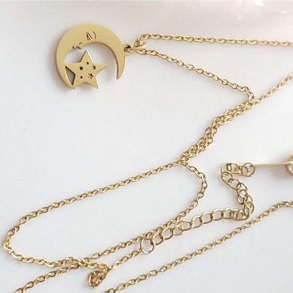 New! FP Star & Moon Necklace - Picture 11 of 15